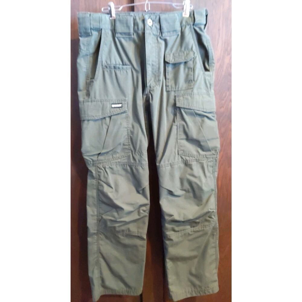 Blackhawk! Pants Mens 32 X 30.5 Green Extreme Pursuit Cargo Ripstop Tactical